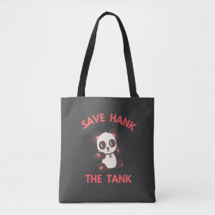 Tote Bag Sauver Hank The Tank Drôle