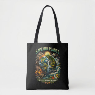 Tote Bag Sauver notre planète