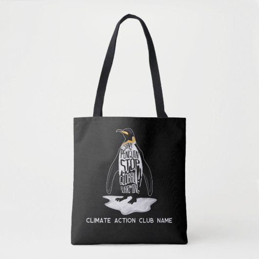 Tote Bag Sauvez la mer Climat Action Support Swag Custom (Devant)