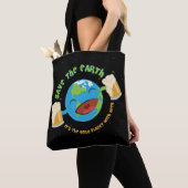 Tote Bag Sauvez la terre (De près)