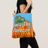 Tote Bag Sauvez l'Amazonie (De près)