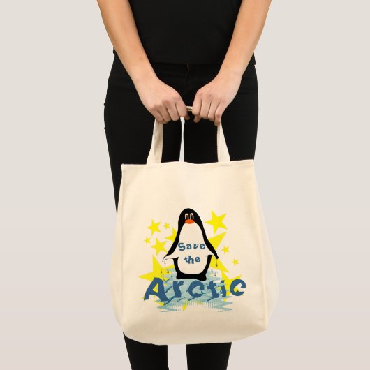 Tote Bag Sauvez l'Arctique (Devant (produit))