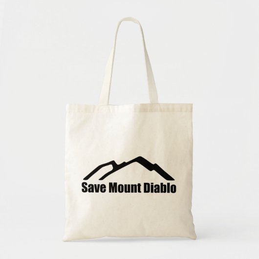 Tote Bag Sauvez le logo Fourre-tout de Diablo de bâti (Devant)
