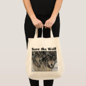 Tote Bag Sauvez le loup (Devant (produit))