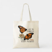 Tote Bag Sauvez Le Plante Des Monarques Un Petit Papillon G (Dos)