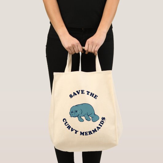 Tote Bag Sauvez Les Sirènes Courbées (Devant (produit))