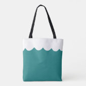 Tote Bag Sauvez nos océans Baleine d'art De l'environnement (Dos)