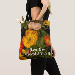 Tote Bag Sauvez notre planète Devenez écolo de la Terre Per