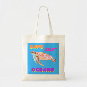 Tote Bag Sauvez notre tortue des océans