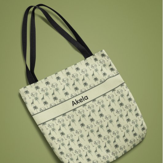 Tote Bag Savanna Motif africain, coutume