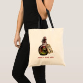Tote Bag Savant Fou Sang de Zombie Biohazard (Devant (produit))