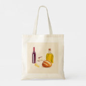 Tote Bag Saveurs méditerranéennes (Dos)