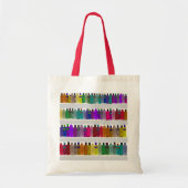 Tote Bag Savonnez l'arc-en-ciel de bouteille - pour les (Devant)