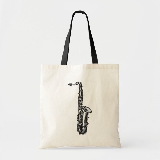 Tote Bag Saxophone de tenor (Devant)