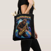 Tote Bag Saxsquatch (De près)