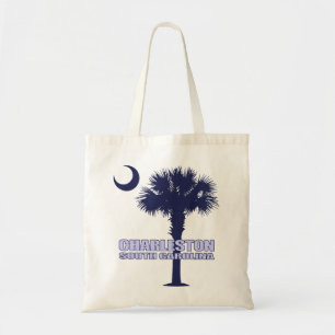Tote Bag Sc de Charleston (Palmetto et croissant)
