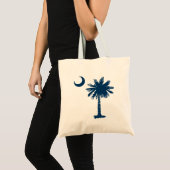 Tote Bag SC Palmetto & Croissant (Devant (produit))