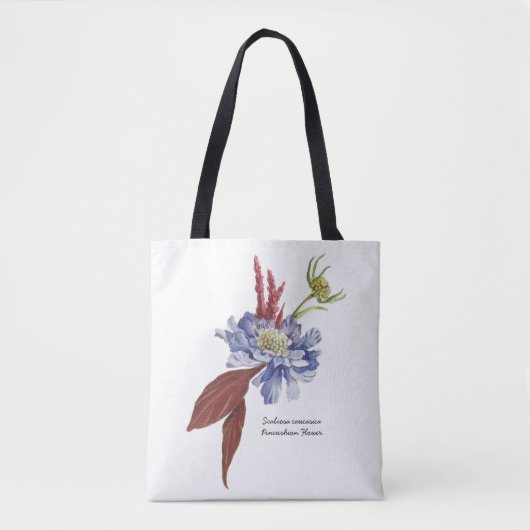 Tote Bag Scabiosa Fourre-tout (Devant)