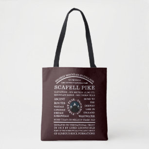 Tote Bag Scafell Pike, Information sur l'expédition en mont