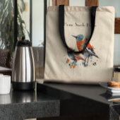 Tote Bag Scandi Aviary Duet, personnalisé