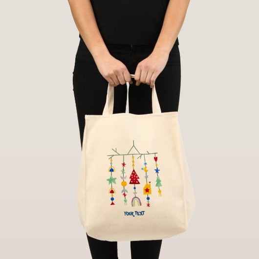 Tote Bag Scandi Minimaliste Simple (Devant (produit))