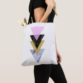 Tote Bag Scandinave Abstrait #885 (De près)