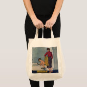 Tote Bag Scaphandre dans le baquet (Devant (produit))