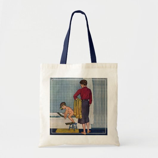 Tote Bag Scaphandre dans le baquet (Devant)