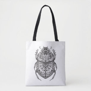 Tote Bag Scarabée africain Zendoodle 2