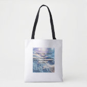 Tote Bag Scars Into Scars - Resilience Affirmation Art (Devant)