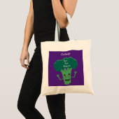 Tote Bag Scary Broccoli Thunder_Cove (Devant (produit))