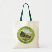 Tote Bag Scawgill Bridge over river Aiken Lake District UK (Devant)