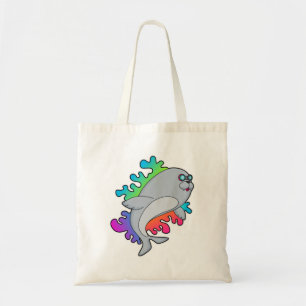 Tote Bag Sceau avec lunettes