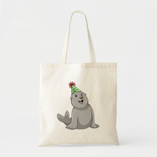 Tote Bag Sceau avec Parti casquette (Devant)