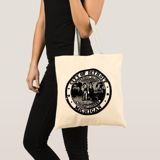 Tote Bag Sceau de Détroit (Devant (produit))