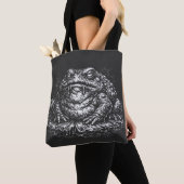 Tote Bag Sceau du Crapaud Hanté par BurnsInHell (De près)