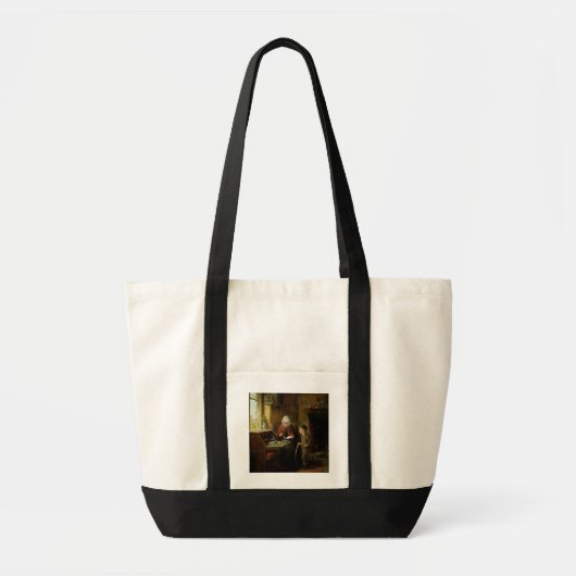 Tote Bag Scellant une lettre, 1890 (huile sur le panneau) (Devant)