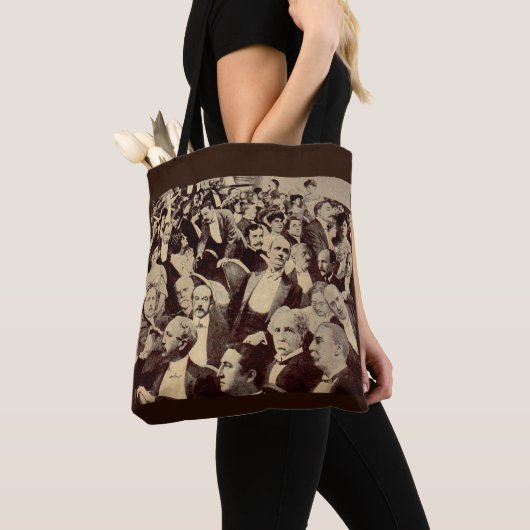 Tote Bag Scène de foule des années 1920 (De près)