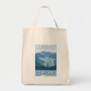 Tote Bag Scène de glacier - Juneau, Alaska