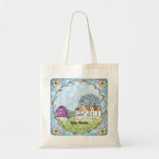 Tote Bag Scène de grange (Devant)