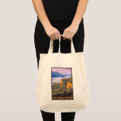 Tote Bag Scène de la gorge de Columbia avec pointe de la Co (Devant (produit))