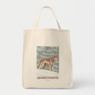 Tote Bag Scène de MassachusettsWolf