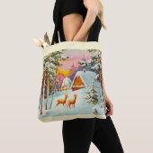 Tote Bag Scène de neige (De près)