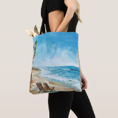 Tote Bag Scène de plage (De près)