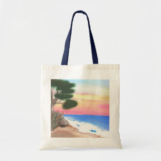 Tote Bag Scène de plage - Coffre de plage