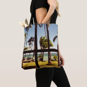 Tote Bag Scène de plage tropicale Fiji Beach stcnm (De près)