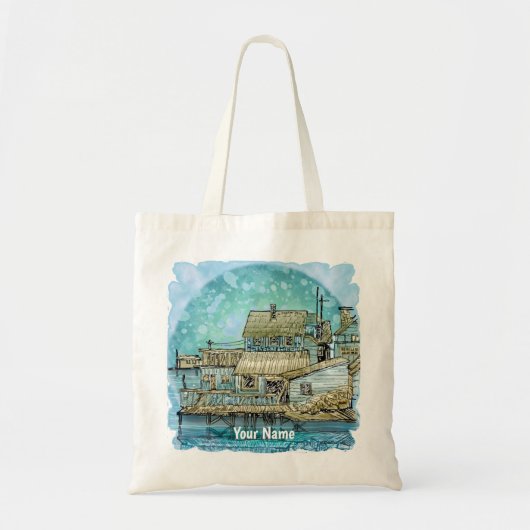 Tote Bag Scène de quai (Devant)