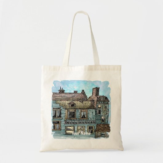 Tote Bag Scène de quai 2 (Devant)