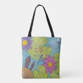 Tote Bag Scène d'étang (simple) - Fourre-tout (Dos)