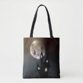 Tote Bag Scène d'Halloween (Devant)